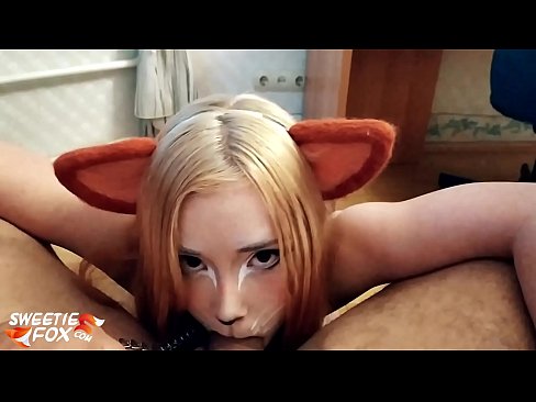 ❤️ Кицунэ глытае член і канчае ў рот Порна-відэа на be.pinkporno.ru ❌️❤